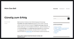 Desktop Screenshot of more-cowbell.org